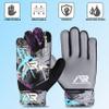 Arsh Sports Soccer Goalie Gloves,Football Goalkeeper Gloves for Kids Boys Youth Children Double Wrist Protection Along 4mm Super Grip Palm (Gray Black, Size 5 Suitable for 9-12 Years) view 2