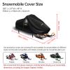 Snowmobile Cover Waterproof Outdoor,Heavy Duty 420D Oxford Fabric Polaris Snow Mobile Cover,Universal Large Trailerable Snowmobile Storage Cover,Fit for Most Snowmobiles. view 2