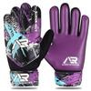 Arsh Sports Soccer Goalie Gloves,Football Goalkeeper Gloves for Kids Boys Youth Children Double Wrist Protection Along 4mm Super Grip Palm (Purple New, Size 3 Suitable for 5-6 Years) view 1
