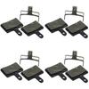 DiscoBrakes 4 Pairs of Ceramic Compound Pads Compatible with TRP 2 Piston Disc Brakes, Spyre Spyke Parabox Hylex, Dash Sport, HY/RD, 2-Pot Brake, (4 Pairs = 8 Pads) view 1
