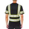 Smith's Workwear Short Sleeve High-Visibility Reflective Safety Tee Black view 2