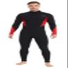 Aunua Wetsuits Men 5mm Back Zip Fullsuit Superstretch Neoprene GBS Seams Surfing Wetsuit(6051-3XL) view 1