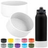 2 PCS Silicone Bottom for Ello Pop 32 OZ Water Bottle, Water Boot for Ello Pop,Avoid Scratches and Noise(white color 32oz) view 1