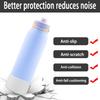 2 PCS Silicone Bottom for Ello Pop 32 OZ Water Bottle, Water Boot for Ello Pop,Avoid Scratches and Noise(white color 32oz) view 3