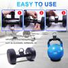 J Bryant Loading Dumbbells Strap for Dip Belt Squat Pull-up,Load Dumbbells Kettlebells on Barbells Weightlifting Accessory 1 Piece(M) view 4