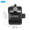 PATIKIL Clicker Counter, 16 Pcs 4 Digit Mechanical Handheld Tally Click Pitch Counter for Coaching Knitting, Golf, Lap, Fishing, Black view 2