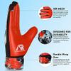 Arsh Sports Soccer Goalie Gloves,Football Goalkeeper Gloves for Kids Boys Youth Children Double Wrist Protection Along 4mm Super Grip Palm (Red New, Size 6 Suitable for 13-15 Years) view 4