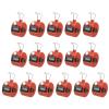 PATIKIL Clicker Counter, 16 Pcs 4 Digit Mechanical Handheld Tally Click Pitch Counter for Coaching Knitting, Golf, Lap, Fishing, Red view 1