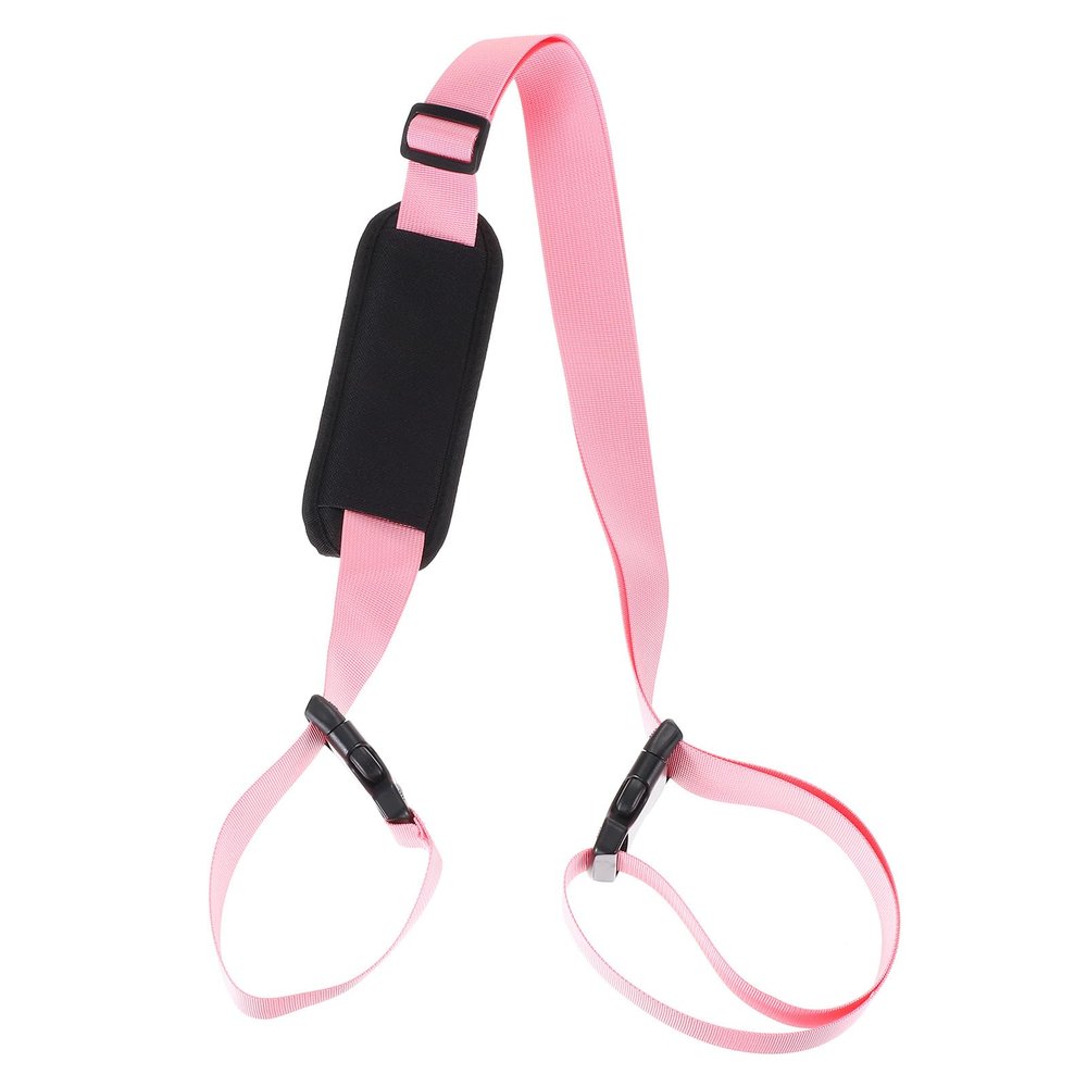 PATIKIL Pink Adjustable Beach Chair Straps, Shoulder Carrying Straps for Folding Chair Backpack