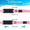 PATIKIL Pink Adjustable Beach Chair Straps, Shoulder Carrying Straps for Folding Chair Backpack view 3