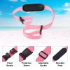 PATIKIL Pink Adjustable Beach Chair Straps, Shoulder Carrying Straps for Folding Chair Backpack view 4
