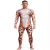 renvena Spandex Costume for Men Zentai Suit Animal Bodysuit Halloween Costume Gloved Sleeve Footed Catsuit Type F X-Large view 2