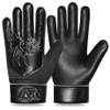 Arsh Sports Soccer Goalie Gloves,Football Goalkeeper Gloves for Kids Boys Youth Children Double Wrist Protection Along 4mm Super Grip Palm (Jet Black New, Size 6 Suitable for 13-15 Years) view 2