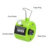 PATIKIL Clicker Counter, 16 Pcs 4 Digit Mechanical Handheld Tally Click Pitch Counter for Coaching Knitting, Golf, Lap, Fishing, Green view 3