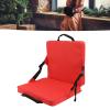 Zoeyilan Stadium Seats for Bleachers with Back Support Wide, Indoor & Outdoor Folding Chair Cushion, Outdoor Chair Cushion Portable Comfortable Oxford Cloth Foldable Stadium Seat Cushion view 3