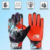 Arsh Sports Soccer Goalie Gloves,Football Goalkeeper Gloves for Kids Boys Youth Children Double Wrist Protection Along 4mm Super Grip Palm (Red New, Size 4 Suitable for 6-9 Years) view 3