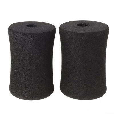 2 Pcs Foot Foam for PADS Rollers Replacement, Replacement Foam for PADS, Machine Tube Leg Foam Roller Pad Replacement, Roller Pad For Leg Extension For Weight Bench, Gym Machines Equipments(120x80)