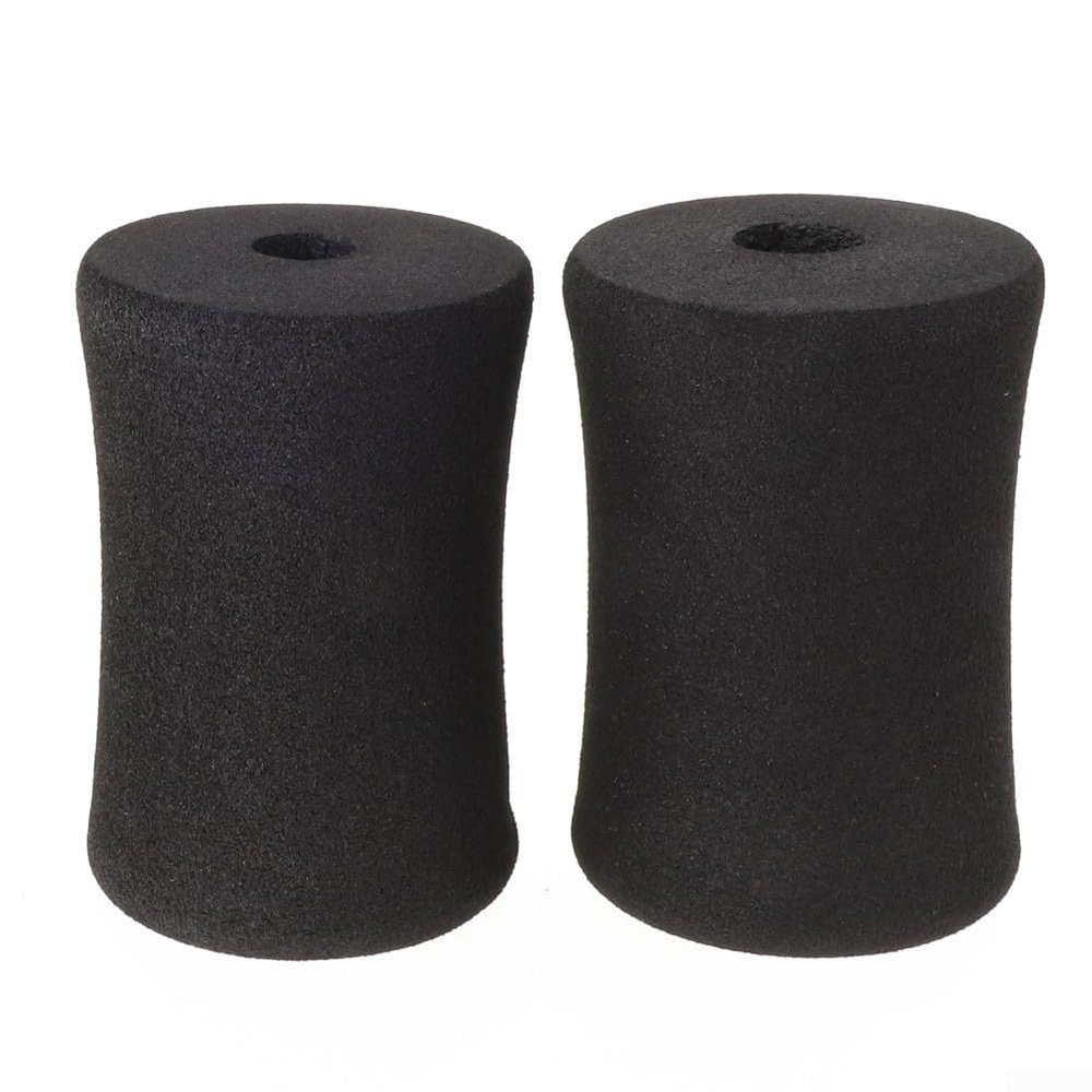 2 Pcs Foot Foam for PADS Rollers Replacement, Replacement Foam for PADS, Machine Tube Leg Foam Roller Pad Replacement, Roller Pad For Leg Extension For Weight Bench, Gym Machines Equipments(120x80)