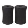 2 Pcs Foot Foam for PADS Rollers Replacement, Replacement Foam for PADS, Machine Tube Leg Foam Roller Pad Replacement, Roller Pad For Leg Extension For Weight Bench, Gym Machines Equipments(120x80) view 1