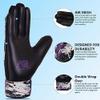 Arsh Sports Soccer Goalie Gloves,Football Goalkeeper Gloves for Kids Boys Youth Children Double Wrist Protection Along 4mm Super Grip Palm (Black New, Size 6 Suitable for 13-15 Years) view 4