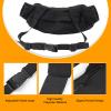 2 Pcs Football Hand Warmer Pouch, Football Warmer Bag Black HandWarmer Pouch Hand Muffs with Zipper Pocket and Adjustable Strap for Soccer, Golf, Fishing, Winter Outdoor Walk (Adult) view 3