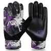 Arsh Sports Soccer Goalie Gloves,Football Goalkeeper Gloves for Kids Boys Youth Children Double Wrist Protection Along 4mm Super Grip Palm (Black New, Size 8 Suitable for Size M-L Adult) view 1