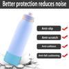 2 PCS Silicone Bottom for Ello Pop 32 OZ Water Bottle, Water Boot for Ello Pop,Avoid Scratches and Noise (Sky Blue, 320z) view 3