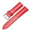 AKOUFAL Leather Watchbands 16mm, 18mm, 20mm, 22mm, 24mm Soft Watch Band Strap Men Women Replacement Wrist Belt Bracelet(Red,24mm) view 1