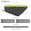 Rhinowalk Bicycle Front Frame Bag Bike Under Top Tube Triangle Bag Lightweight 2.9L Touring Pack Cycling Nylon Pouch for Mountain Road Bike(Yellow) view 3
