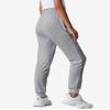 Auranso Girls Joggers 3 Pack Quick Dry Casual Sweatpants Kids Athletic Lounge Joggers Boys Active Running Pants with Pockets 7-8 Years Black Grey Rose-red view 2