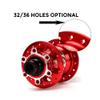 BSEWO Bicycle Hub, Bike Hub Bike Hub Mountain Bike Bicycle Front & Rear Hub Set 32/36 Holes 6 Bearings with Quick Release view 4
