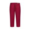 ROZU Toddler Boy Dress Pants Flat Front Boys Red Uniform Pants Adjustable Straight Belt Loops Suit Pants for Boys Light Deep Wine Red Boy Pants Size 5 view 1