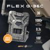 SPYPOINT Flex G-36-TWIN Camo | Outdoor Cellular Trail Camera | 1080p Video with Sound, 36 Megapixels, 0.3S Trigger Speed, 100 Flash and Detection Range | with Improved Battery Life view 2