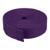 PATIKIL Taekwondo Colored Ranking Belt 1.6" x9.8Ft 3 m, Polyester Martial Arts Judo Karate Belt for Coach Teaching Practice, Purple view 1