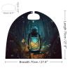 BVNMT Fireflies And Lantern Printed Cape Unisex Adult Costume - One Size Fits Most (1 Count) - Ideal for Cosplay, Parties, And More view 2