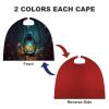 BVNMT Fireflies And Lantern Printed Cape Unisex Adult Costume - One Size Fits Most (1 Count) - Ideal for Cosplay, Parties, And More view 3
