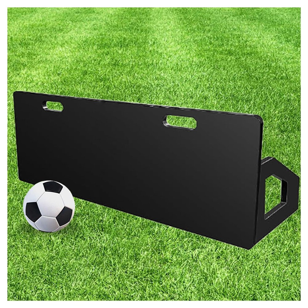 BXKCFYBSQ Station Football Rebound Board,Foldable Football Training Equipment,Impact Resistant Soccer Training Wall,Adjustable Angle,for Passing and Control Skills Training
