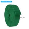 PATIKIL Taekwondo Colored Ranking Belt 1.6" x9.8Ft 3 m, Polyester Martial Arts Judo Karate Belt for Coach Teaching Practice, Green view 2