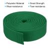 PATIKIL Taekwondo Colored Ranking Belt 1.6" x9.8Ft 3 m, Polyester Martial Arts Judo Karate Belt for Coach Teaching Practice, Green view 3