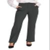 VIMPEP Straight Leg Yoga Dress Pants for Women Pull On High Waisted Work Pants Woman Business Casual Office Slacks with Pockets Petite Regular 106 29 Dark Grey S view 1