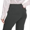 VIMPEP Straight Leg Yoga Dress Pants for Women Pull On High Waisted Work Pants Woman Business Casual Office Slacks with Pockets Petite Regular 106 29 Dark Grey S view 4