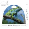 BVNMT Green Lizard Printed Cape Unisex Adult Costume - One Size Fits Most (1 Count) - Ideal for Cosplay, Parties, And More view 2