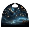 BVNMT Nightsky Hanging Moon Stars Printed Cape Unisex Adult Costume - One Size Fits Most (1 Count) - Ideal for Cosplay, Parties, And More view 4