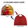 BVNMT Three Fresh Bell Peppers Printed Cape Unisex Adult Costume - One Size Fits Most (1 Count) - Ideal for Cosplay, Parties, And More view 3