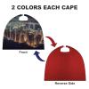 BVNMT Hong Kong Printed Cape Unisex Adult Costume - One Size Fits Most (1 Count) - Ideal for Cosplay, Parties, And More view 3