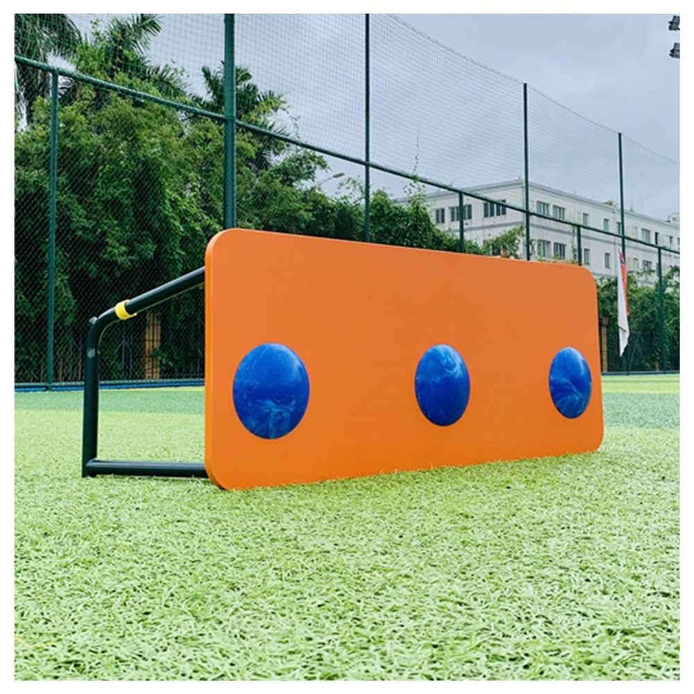 BXKCFYBSQ Station Football Rebound Board,Soccer Training Equipment,Impact Resistant Adjustable Angle,for Passing and Control Skills Training