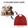 BVNMT Funny Cat Dog Printed Cape Unisex Adult Costume - One Size Fits Most (1 Count) - Ideal for Cosplay, Parties, And More view 3