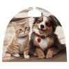 BVNMT Funny Cat Dog Printed Cape Unisex Adult Costume - One Size Fits Most (1 Count) - Ideal for Cosplay, Parties, And More view 4