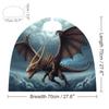BVNMT Flying Dragon Printed Cape Unisex Adult Costume - One Size Fits Most (1 Count) - Ideal for Cosplay, Parties, And More view 2