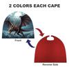 BVNMT Flying Dragon Printed Cape Unisex Adult Costume - One Size Fits Most (1 Count) - Ideal for Cosplay, Parties, And More view 3